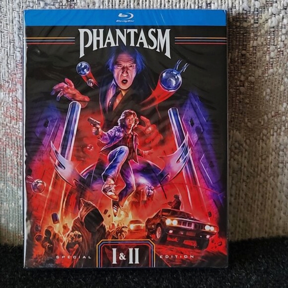*NEW* PHANTASM I & II Special Edition Blu-ray + Poster 2 Pack Horror